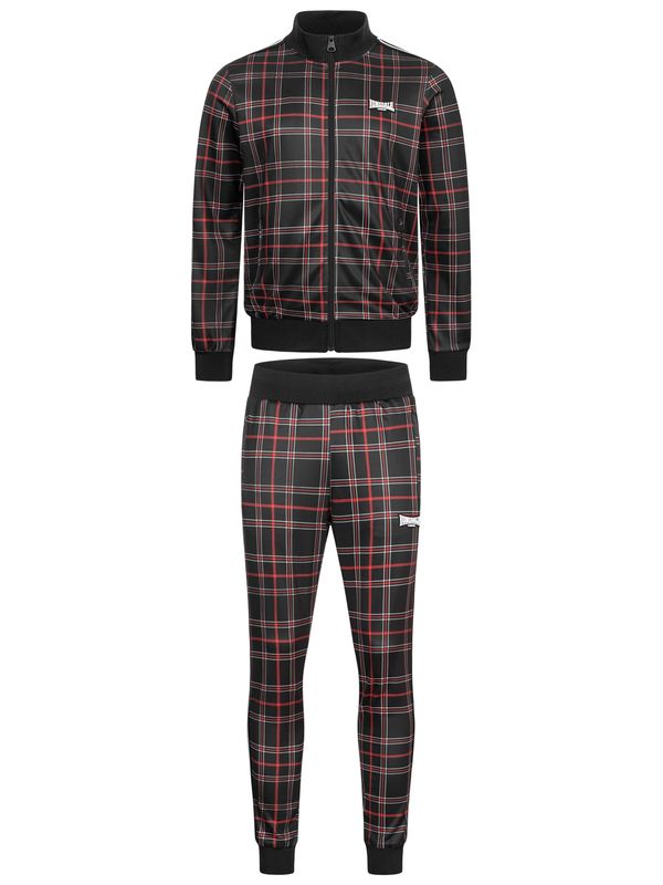 LONSDALE LONSDALE Trenirka za tek 'Welwyn'  temno rdeča / črna / bela