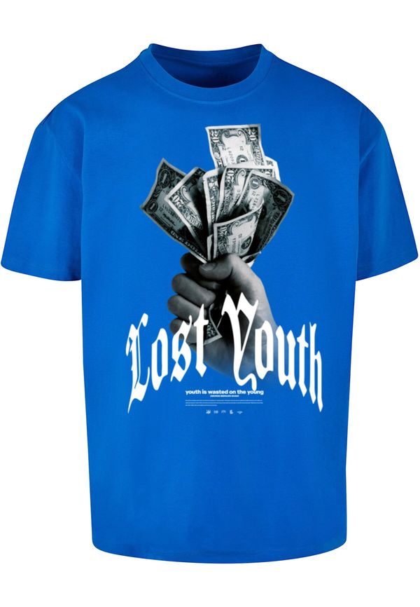 Lost Youth Lost Youth Majica  kobalt modra / siva / črna / bela
