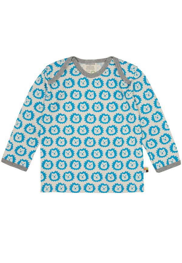 loud + proud loud + proud Majica  voda / temno siva / naravno bela