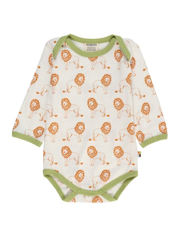 loud + proud loud + proud Pajac/bodi  bež / oliva / oranžna