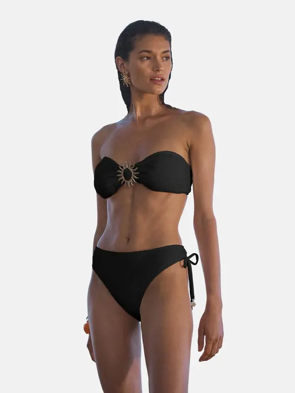 love & roses love & roses Bikini hlačke  črna