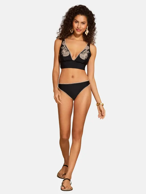 love & roses love & roses Bikini hlačke  črna