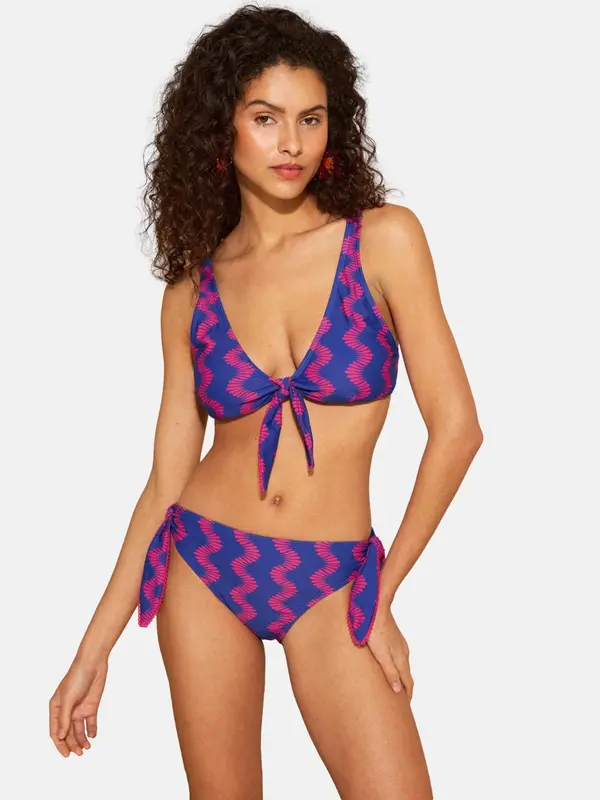 love & roses love & roses Bikini hlačke  kobalt modra / roza