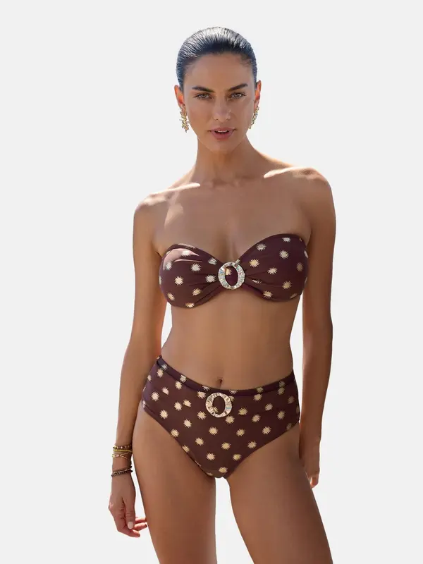 love & roses love & roses Bikini zgornji del  bež / rjava