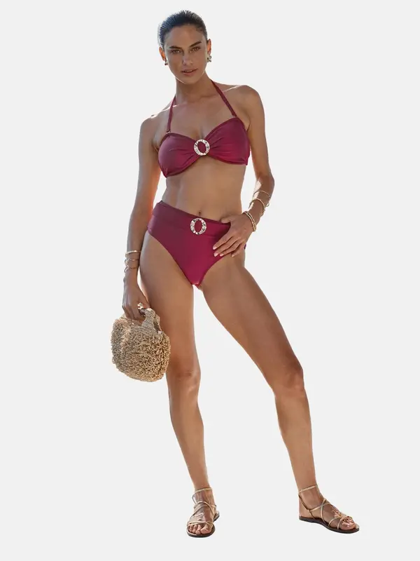love & roses love & roses Bikini zgornji del  jagoda