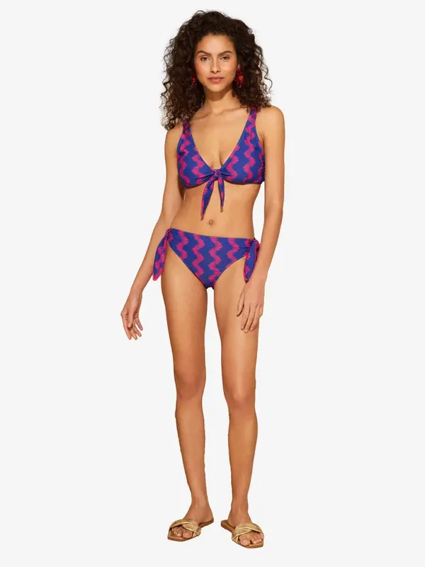 love & roses love & roses Bikini zgornji del  modra / temno roza
