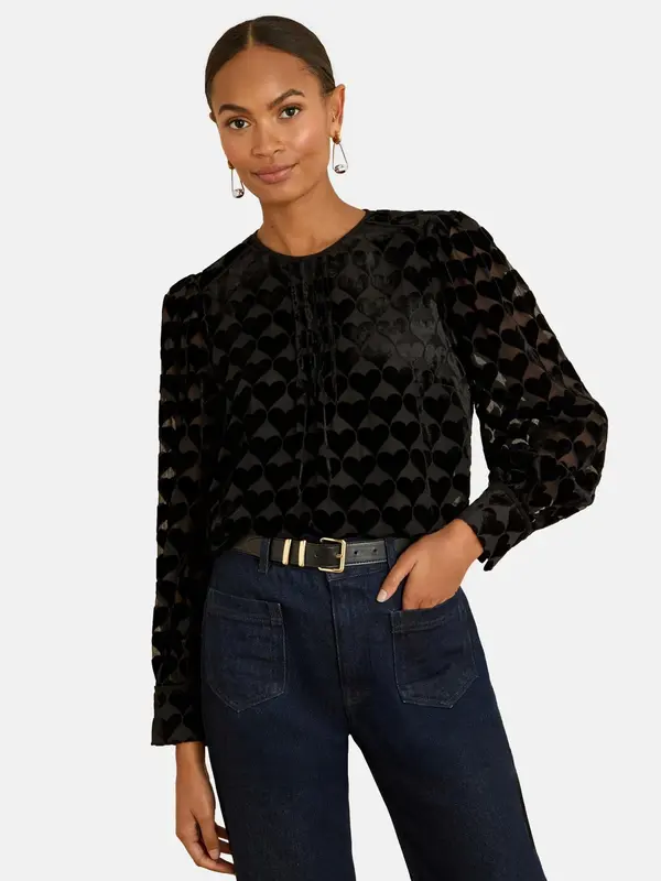 love & roses love & roses Bluza  črna
