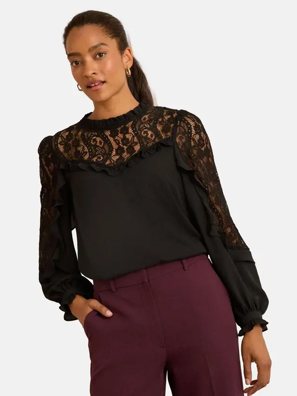 love & roses love & roses Bluza  črna