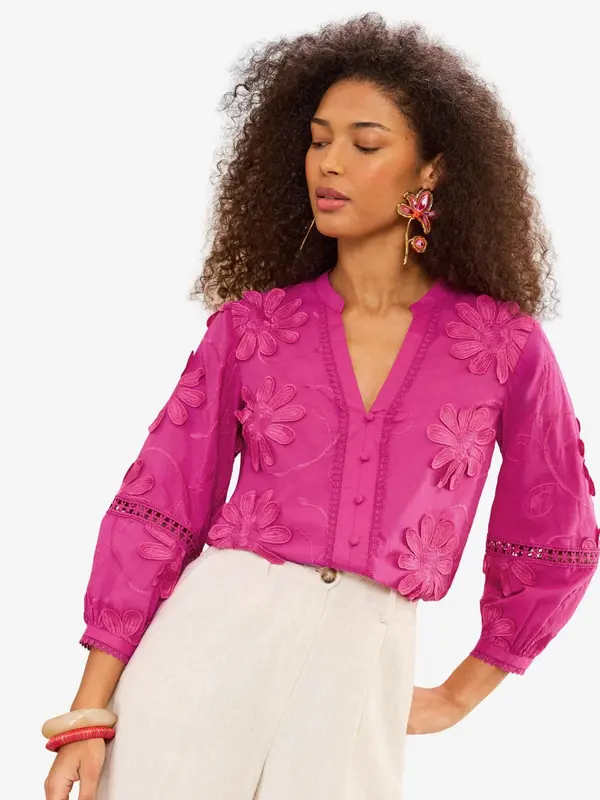 love & roses love & roses Bluza  fuksija