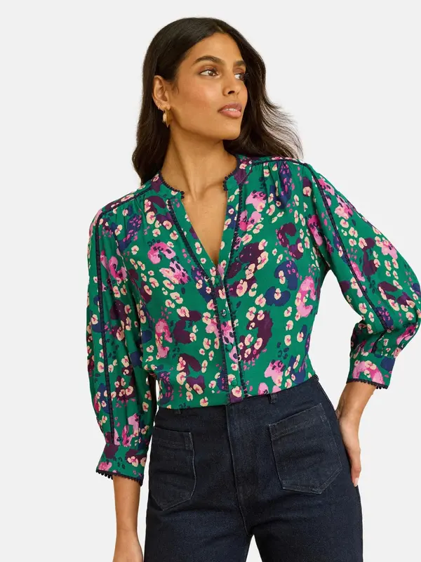 love & roses love & roses Bluza  marine / zelena / lila / roza