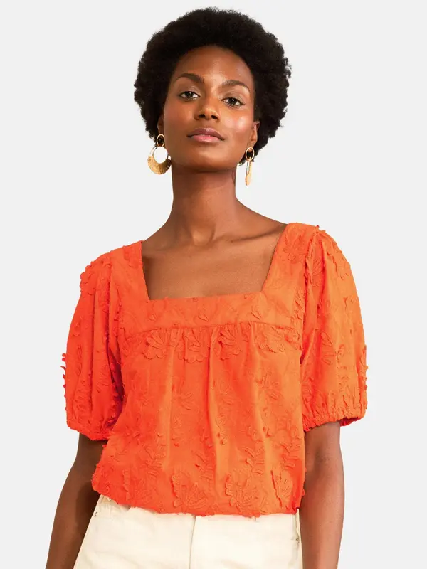 love & roses love & roses Bluza  oranžna