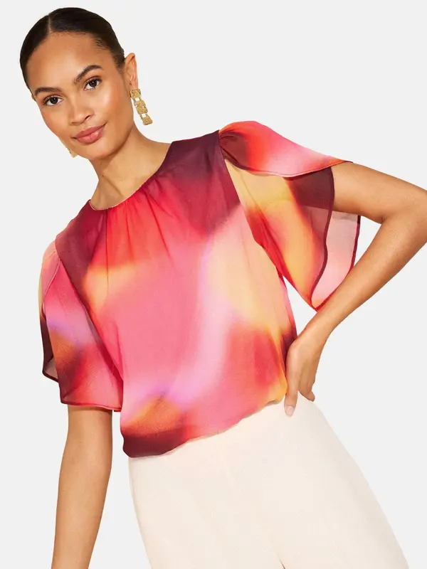 love & roses love & roses Bluza  rumena / roza / rdeča