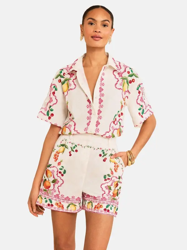 love & roses love & roses Bluza  rumena / zelena / rdeča / bela