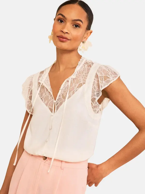 love & roses love & roses Bluza  slonovina