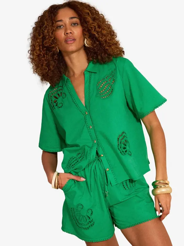 love & roses love & roses Bluza  zelena