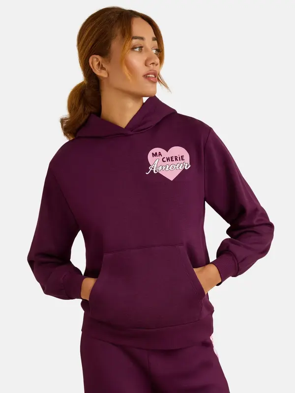 love & roses love & roses Majica  ciklama / staro roza / bela