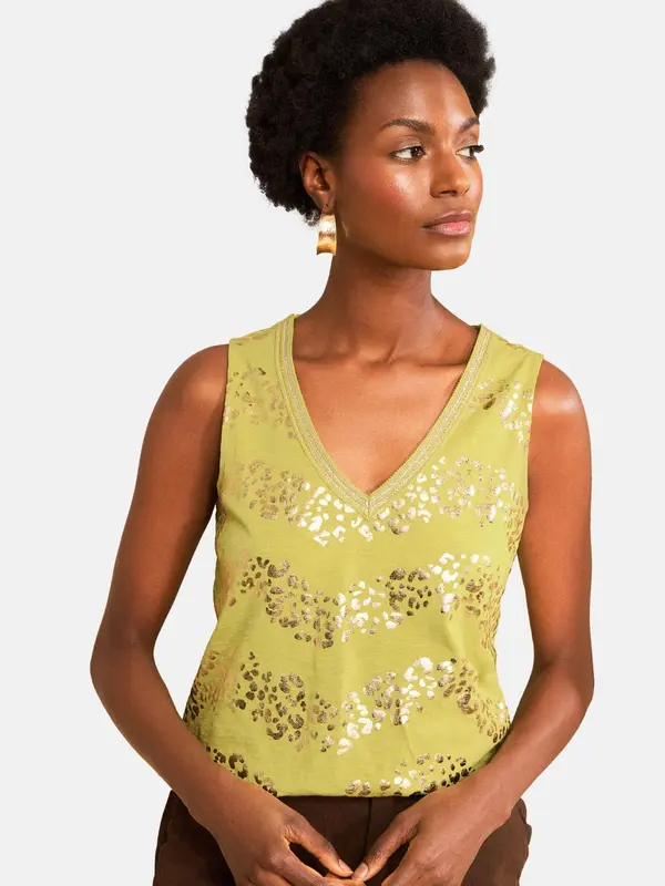 love & roses love & roses Top  zlata / zelena