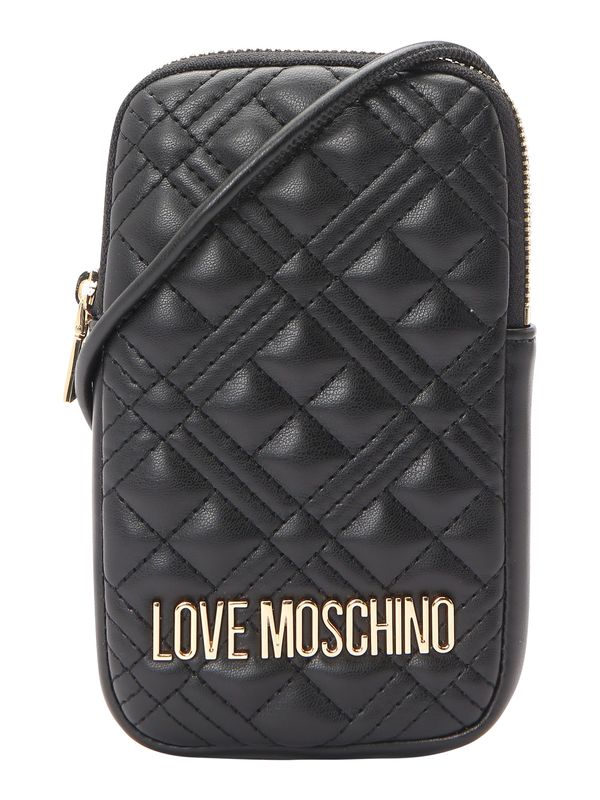 Love Moschino Love Moschino Etui za telefon  črna