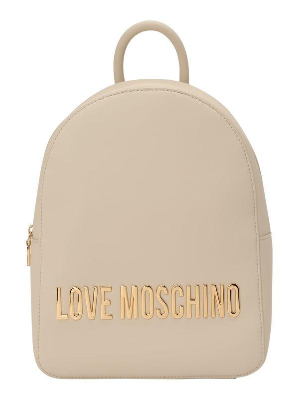Love Moschino Love Moschino Nahrbtnik 'BOLD LOVE'  kremna / zlata