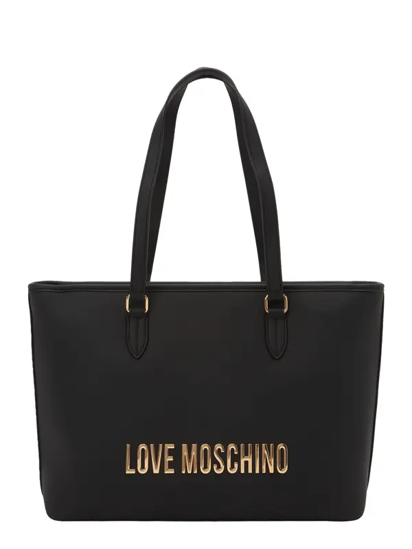 Love Moschino Love Moschino Nakupovalna torba 'Bold Love'  črna