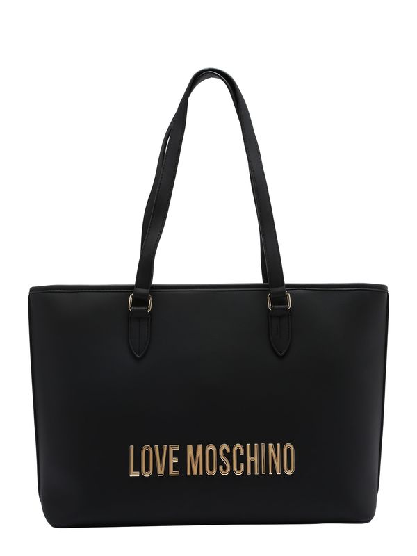Love Moschino Love Moschino Nakupovalna torba 'BOLD LOVE'  zlata / črna
