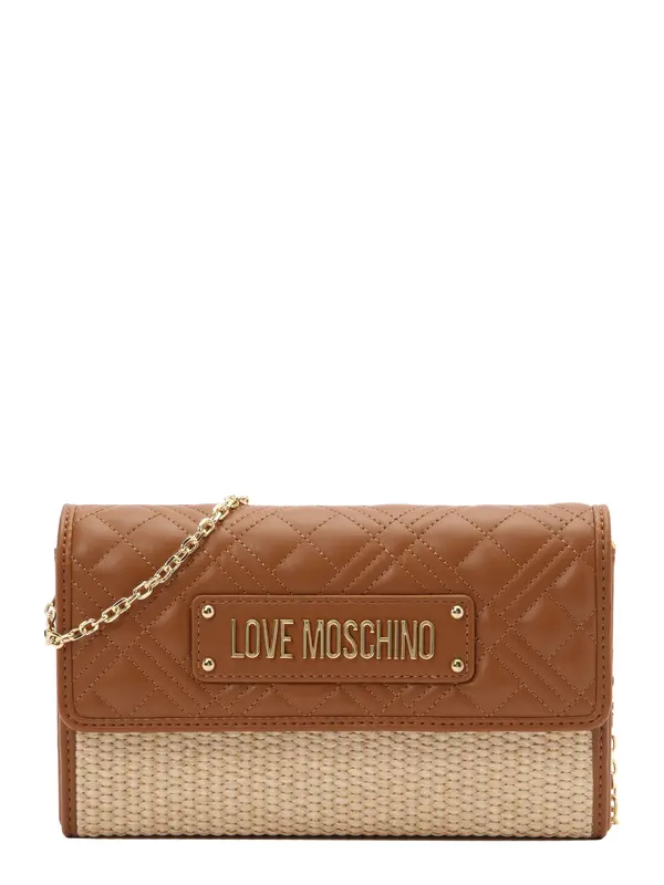 Love Moschino Love Moschino Pisemska torbica  rjava / kapučino