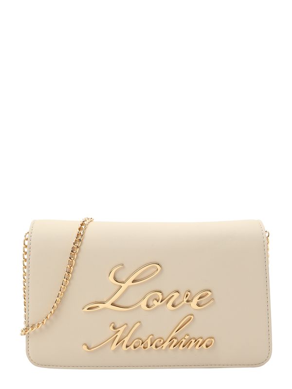 Love Moschino Love Moschino Torba za čez ramo  kremna / zlata