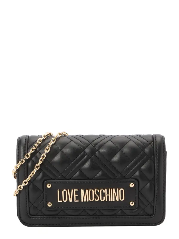 Love Moschino Love Moschino Torba za čez ramo 'Quilted'  črna