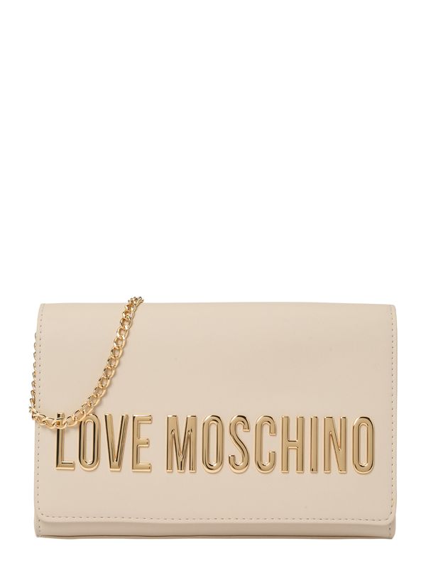 Love Moschino Love Moschino Torba za čez ramo  slonovina / zlata