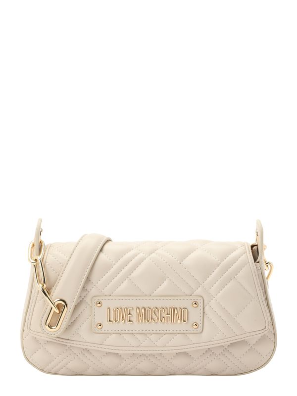 Love Moschino Love Moschino Torba za čez ramo  slonovina / zlata