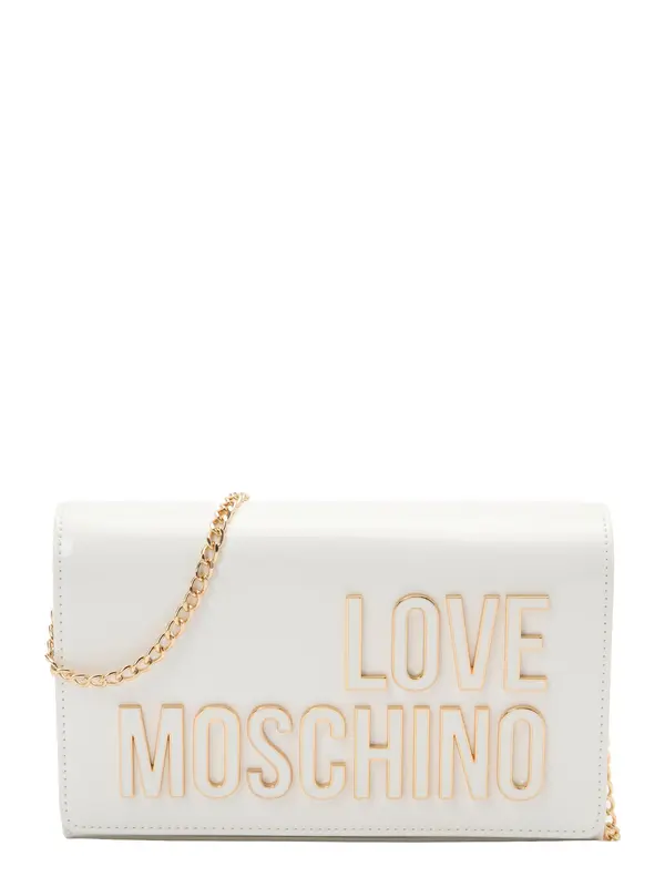 Love Moschino Love Moschino Torba za čez ramo 'Smart Daily'  zlata / bela