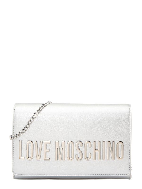 Love Moschino Love Moschino Torba za čez ramo  srebrna