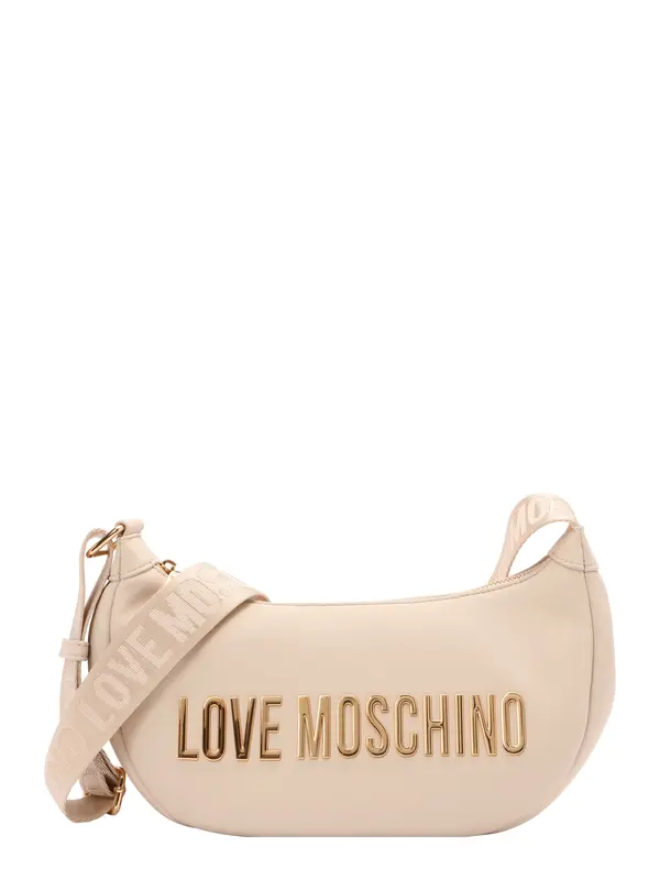 Love Moschino Love Moschino Torba za čez ramo  svetlo bež / zlata