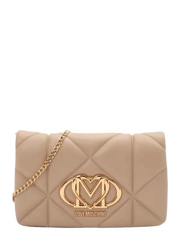 Love Moschino Love Moschino Torba za čez ramo  temno siva