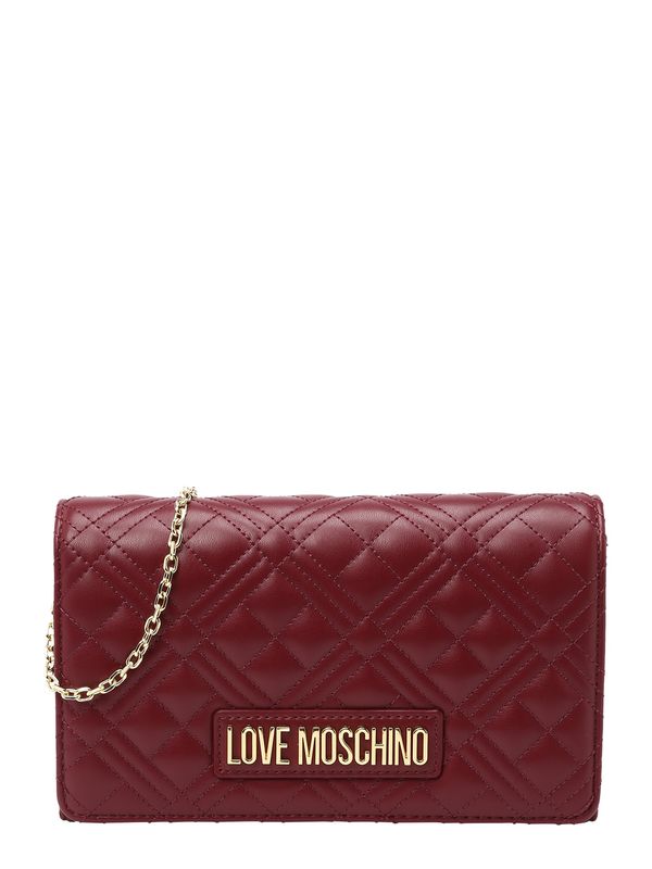 Love Moschino Love Moschino Torba za čez ramo  zlata / bordo