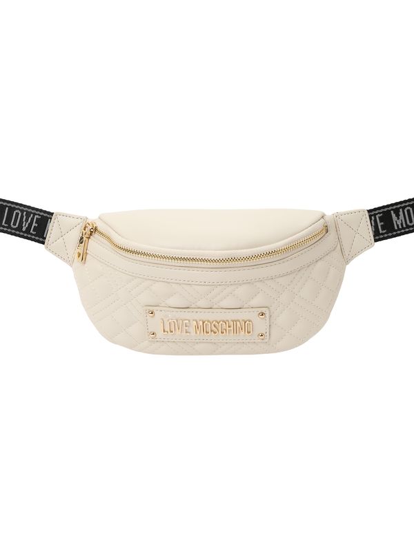 Love Moschino Love Moschino Torbica za okrog pasu  svetlo bež / svetlo siva / črna