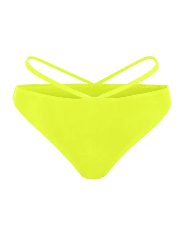 LSCN by LASCANA LSCN by LASCANA Bikini hlačke 'Gina'  limeta