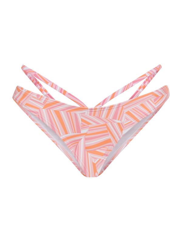 LSCN by LASCANA LSCN by LASCANA Bikini hlačke 'Lisa'  oranžna / roza / bela