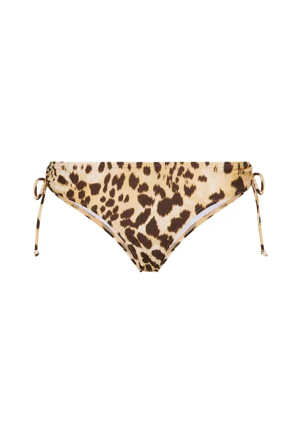 LSCN by LASCANA LSCN by LASCANA Bikini hlačke 'Mix-Kini'  kapučino / temno rjava