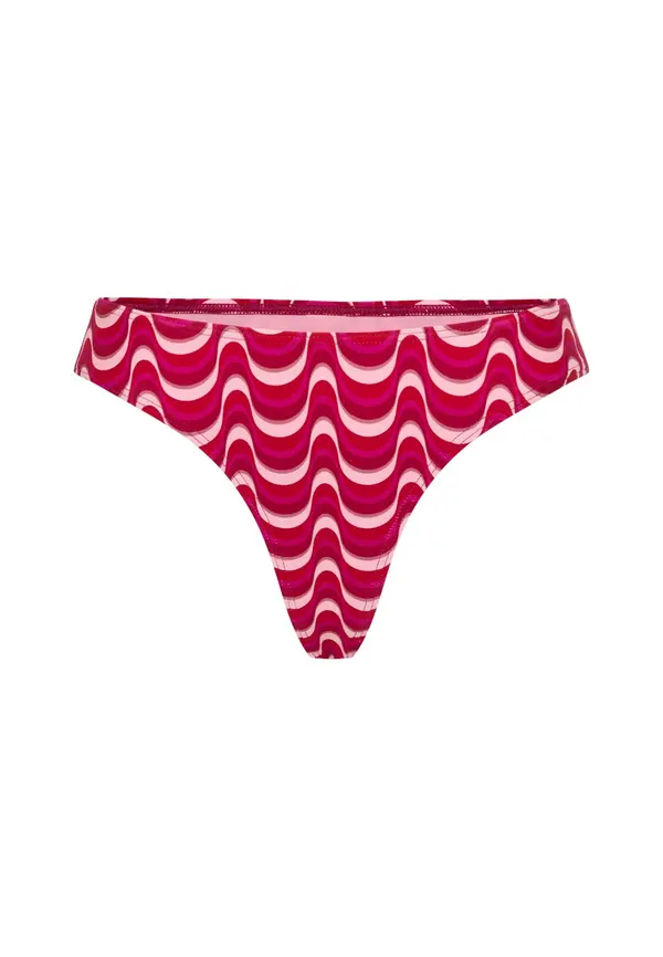 LSCN by LASCANA LSCN by LASCANA Bikini hlačke  roza / roza / temno roza / rdeča