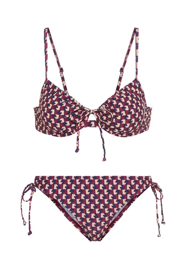 LSCN by LASCANA LSCN by LASCANA Bikini  kremna / mornarska / bordo