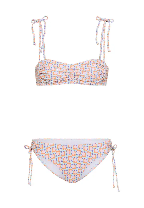 LSCN by LASCANA LSCN by LASCANA Bikini  modra / nebeško modra / oranžna / marelica