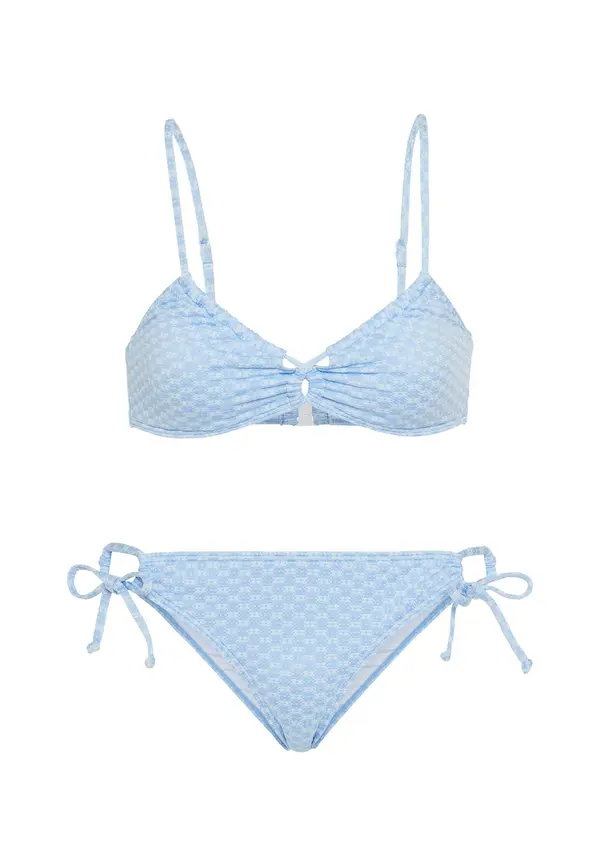 LSCN by LASCANA LSCN by LASCANA Bikini  svetlo modra / off-bela