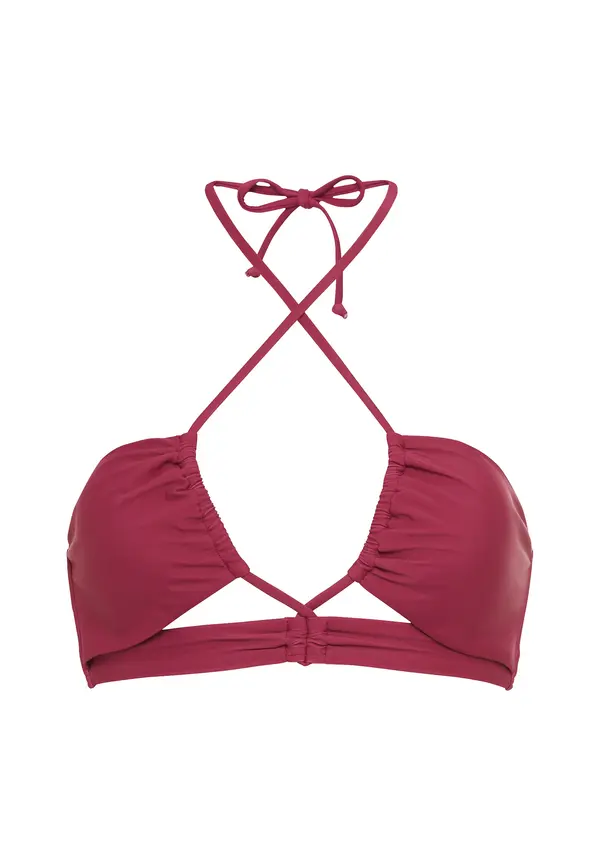 LSCN by LASCANA LSCN by LASCANA Bikini zgornji del 'Gina'  rdeče vijolična