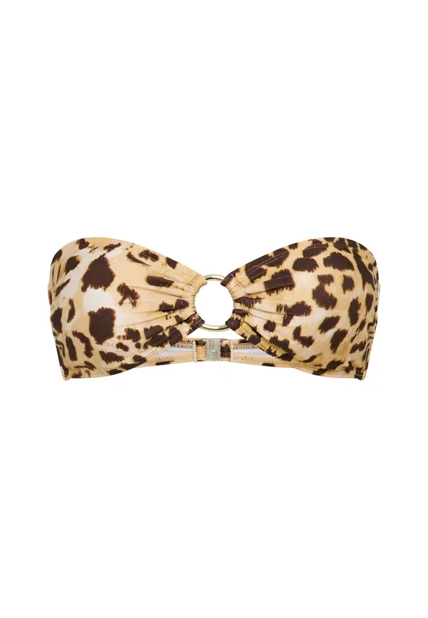 LSCN by LASCANA LSCN by LASCANA Bikini zgornji del  kamela / čokolada