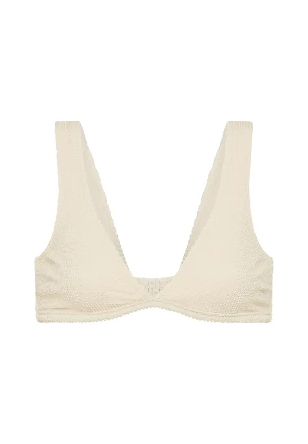 LSCN by LASCANA LSCN by LASCANA Bikini zgornji del  kremna