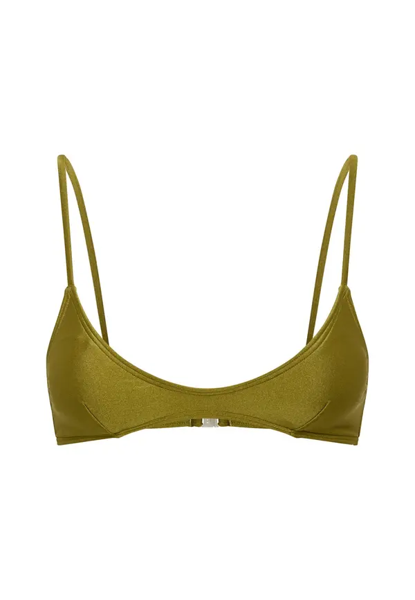 LSCN by LASCANA LSCN by LASCANA Bikini zgornji del 'Mix-Kini'  oliva