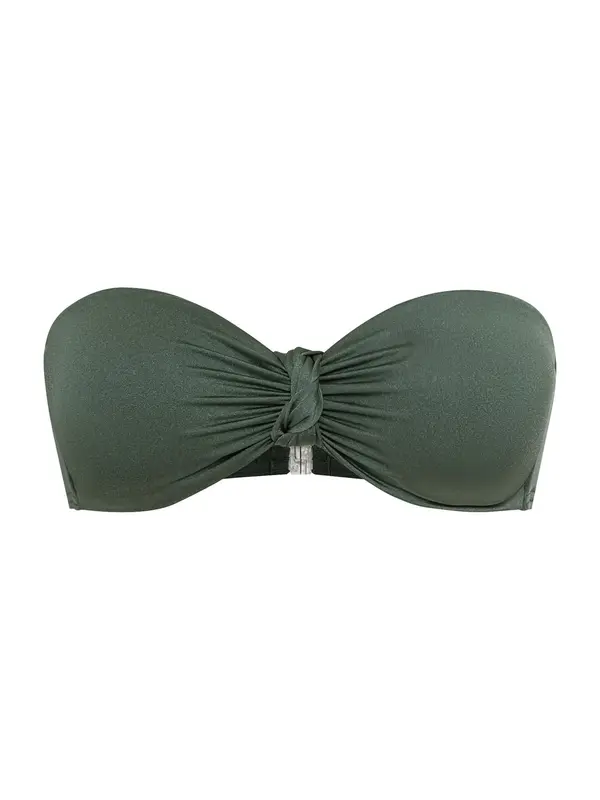 LSCN by LASCANA LSCN by LASCANA Bikini zgornji del 'Nele'  temno zelena