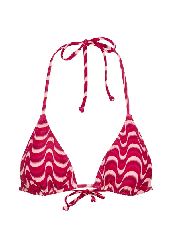 LSCN by LASCANA LSCN by LASCANA Bikini zgornji del  roza / pastelno roza / temno roza / rdeča