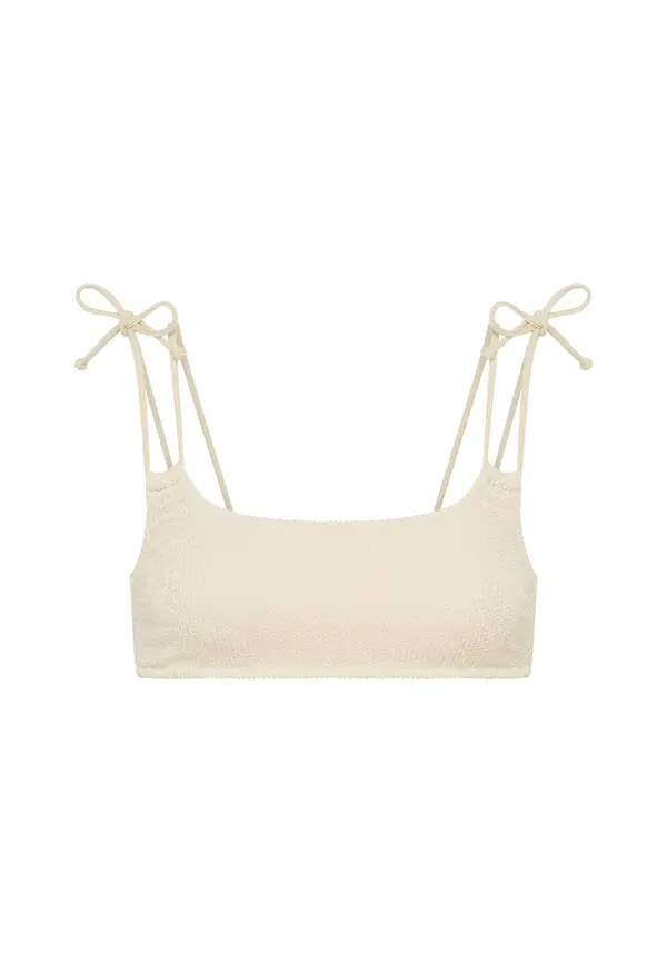 LSCN by LASCANA LSCN by LASCANA Bikini zgornji del  svetlo bež